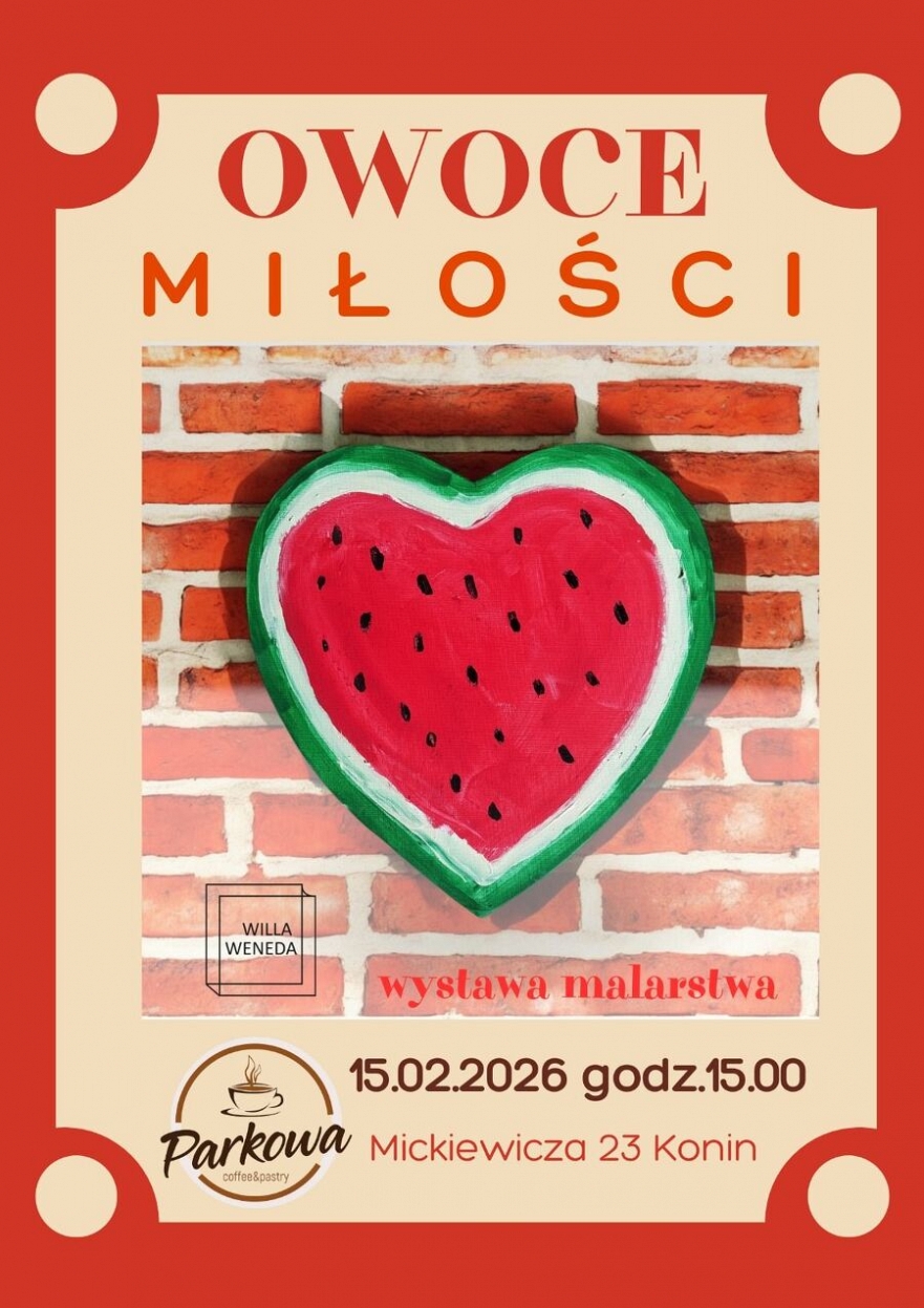 Wystawa malarstwa w Kawiarni Parkowej