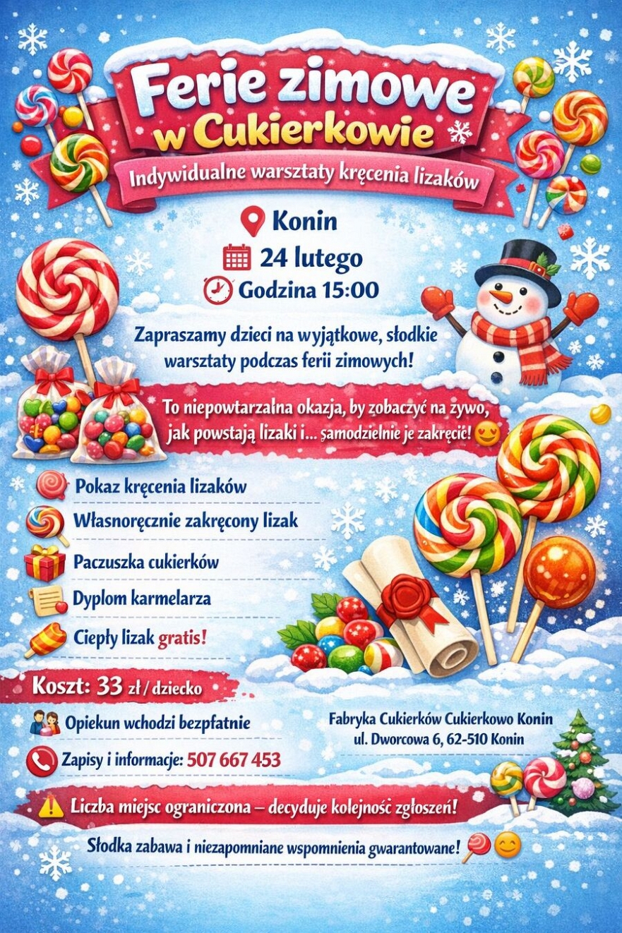 Warsztaty w Cukierkowie