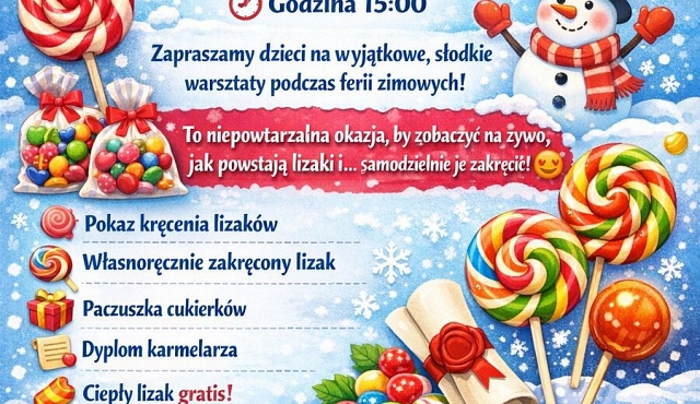 Warsztaty w Cukierkowie