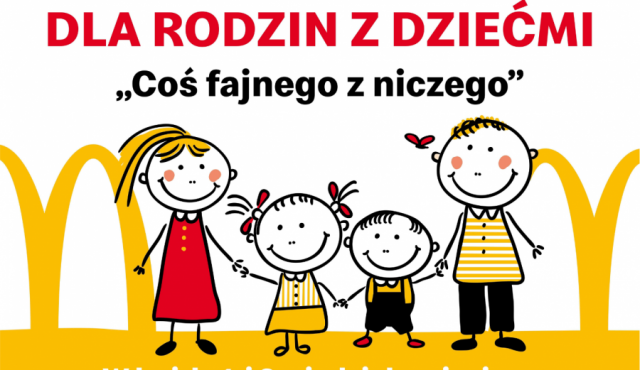 Kreatywne warsztaty dla rodzin z dziećmi w Mc Donald's