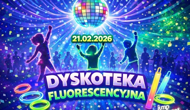 Fluo Disco na trampolinach