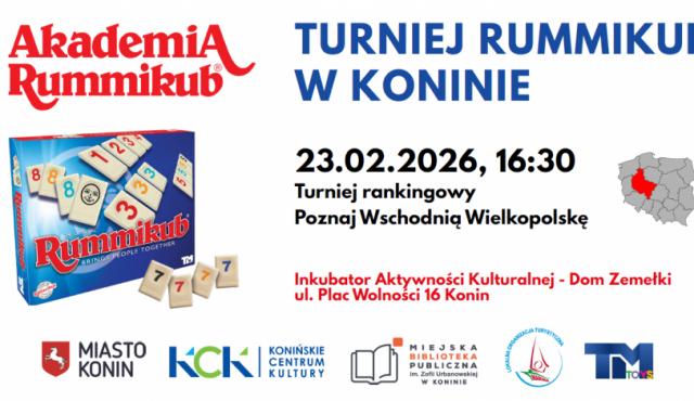 Turniej Rummikub w Koninie