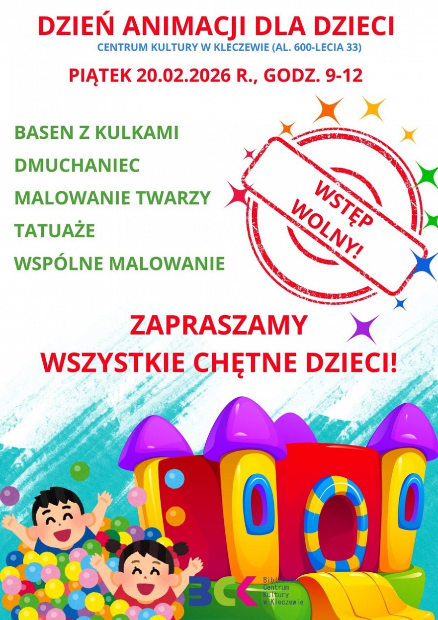 Dzień animacji dla dzieci w Kleczewie
