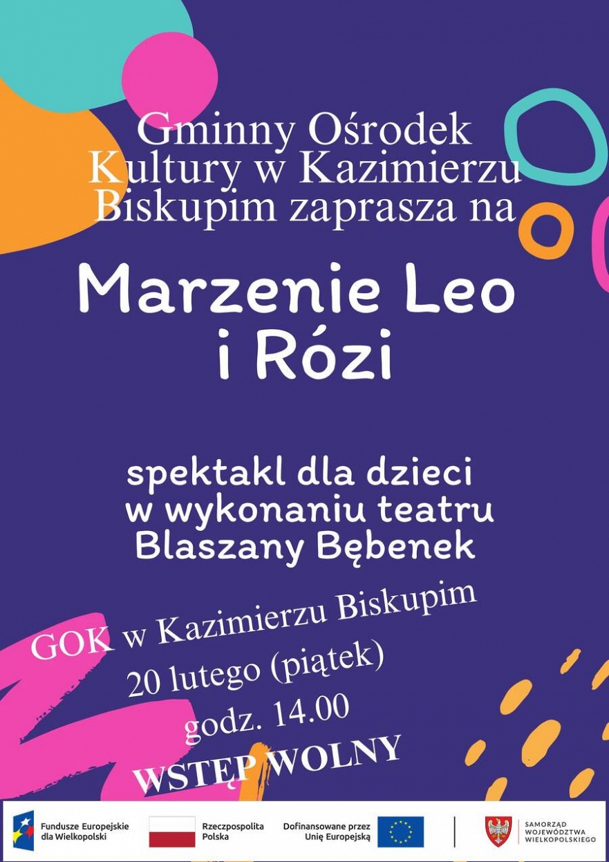 Spektakl dla dzieci w Kazimierzu Biskupim