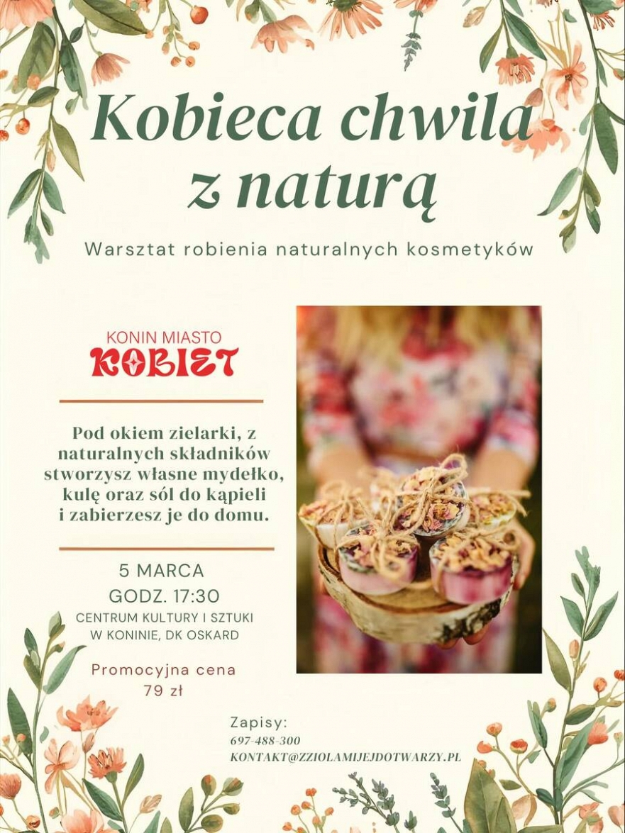 Warsztat robienia kosmetyków naturalnych
