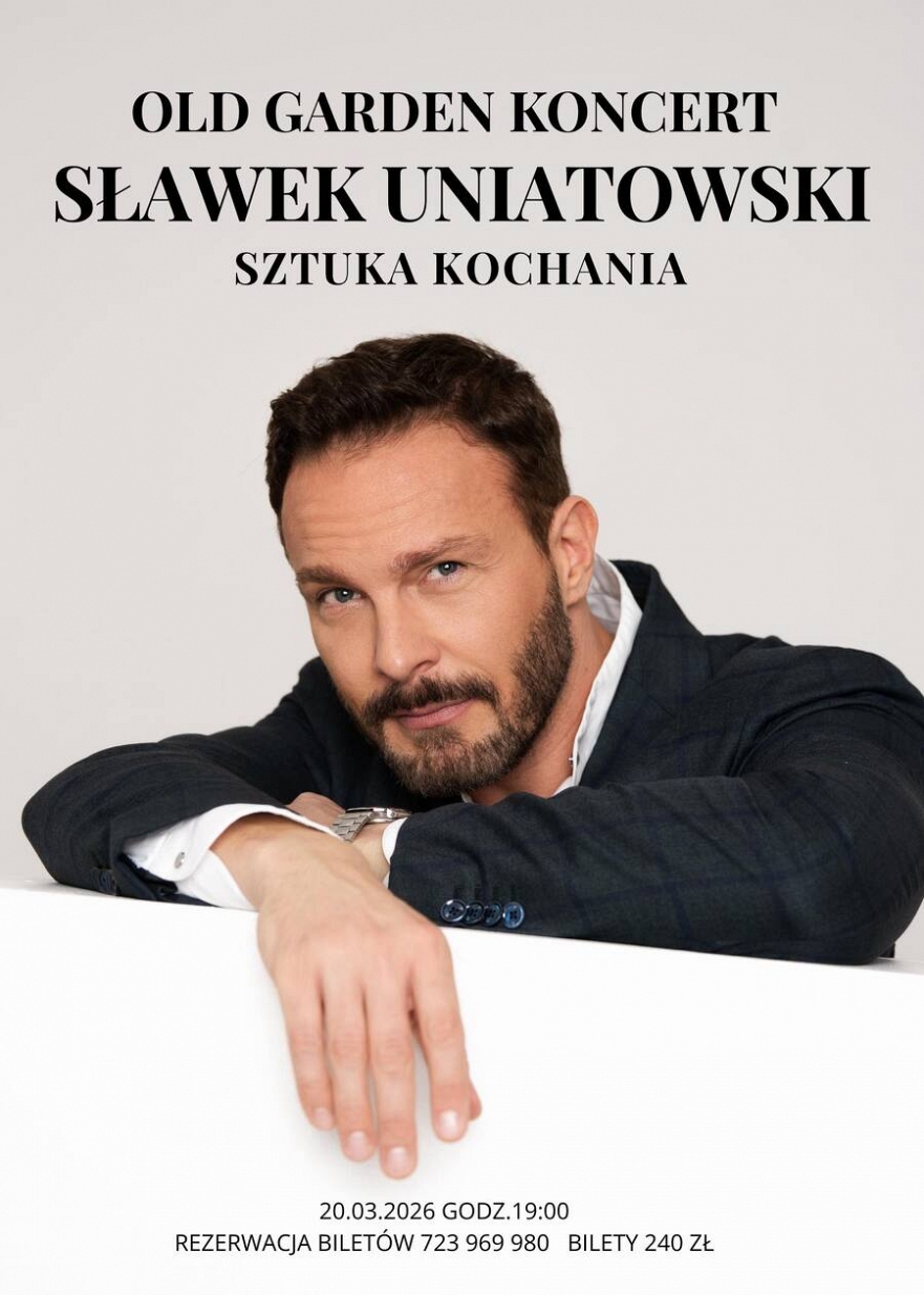 Sławek Uniatowski w Old Garden