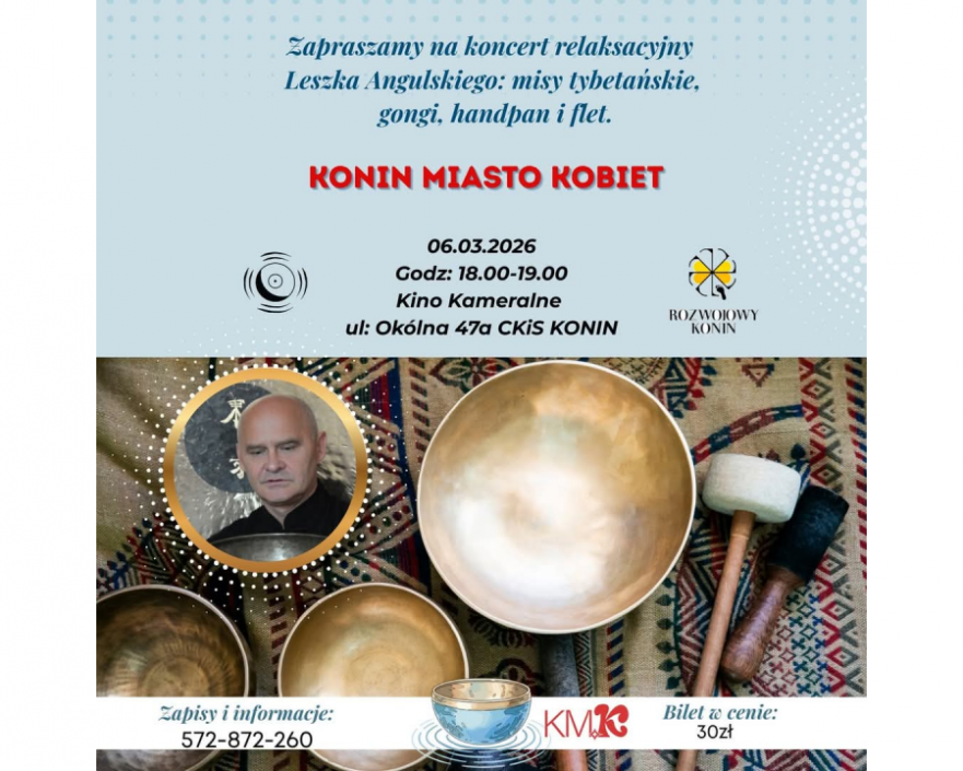 Koncert Relaksacyjny "Pomiędzy tu i tam"