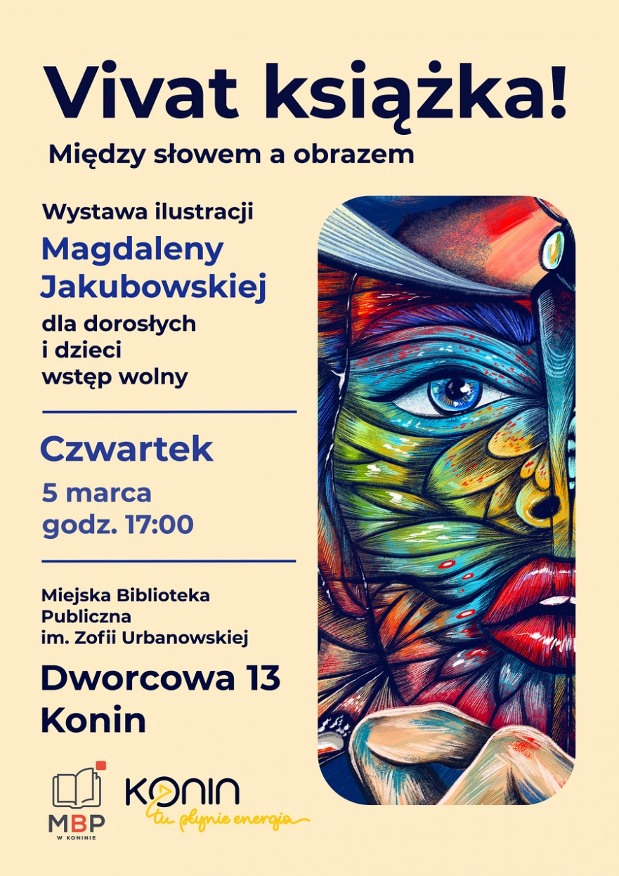 Wernisaż w MBP w Koninie