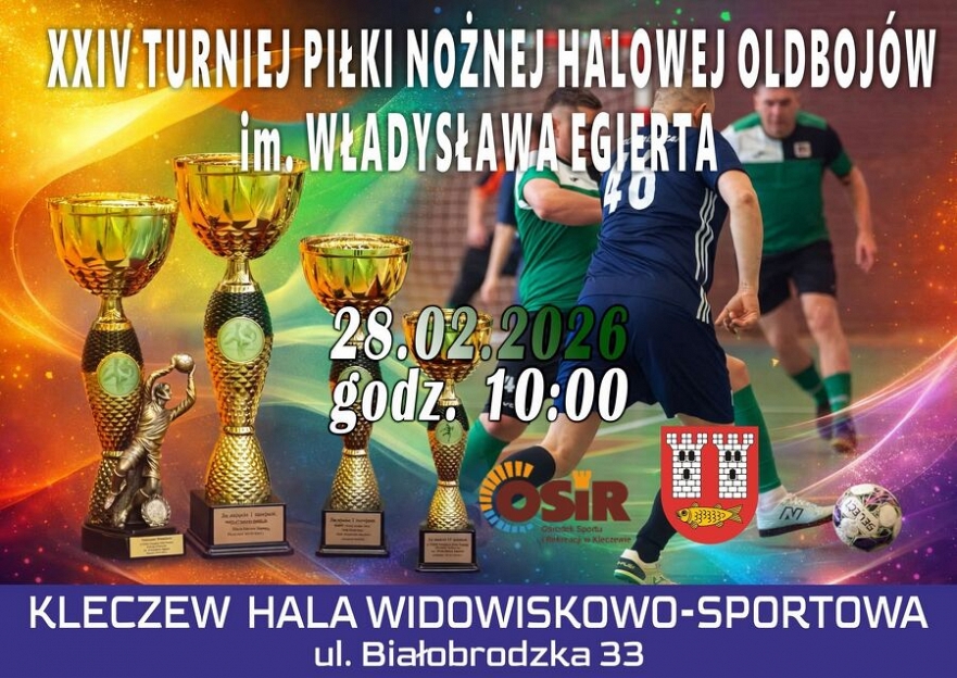 XXIV Turniej Piłki Nożnej Halowej Oldboj&oacute;w