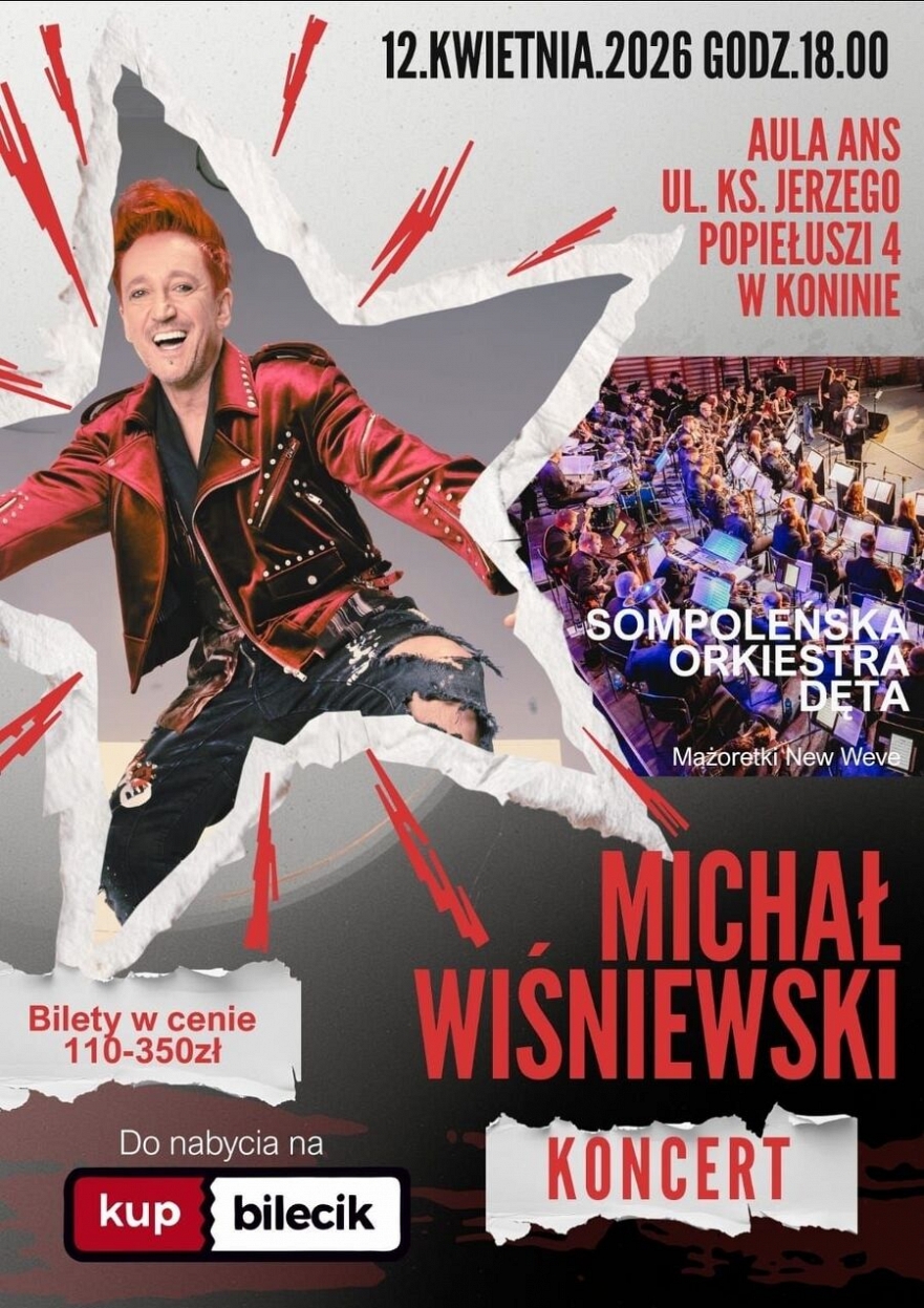 Koncert: Michał Wiśniewski i Sompoleńska Orkiestra Dęta