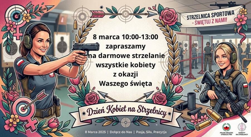 Dzień Kobiet na strzelnicy w Kazimierzu Biskupim