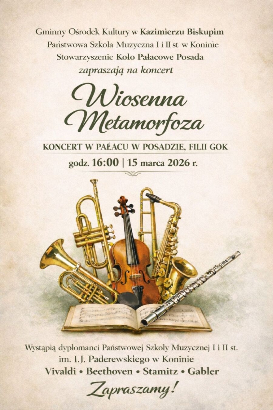 Koncert w Pałacu w Posadzie