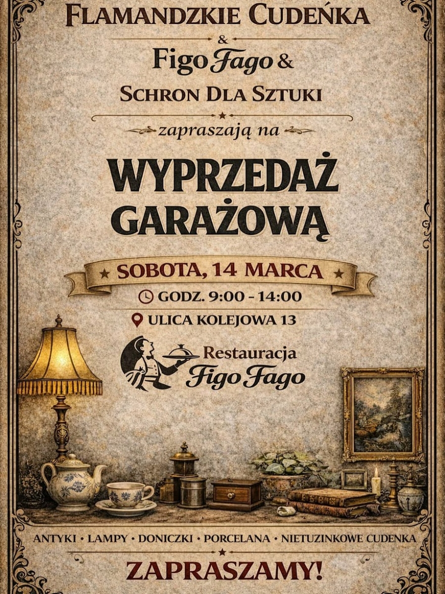 Wyprzedaż garażowa w Figo Fago