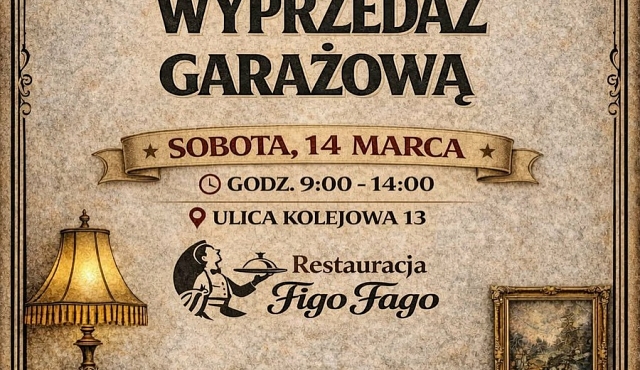 Wyprzedaż garażowa w Figo Fago