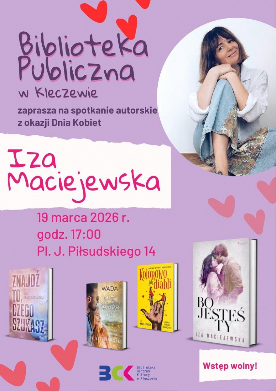 Spotkanie autorskie w Kleczewie