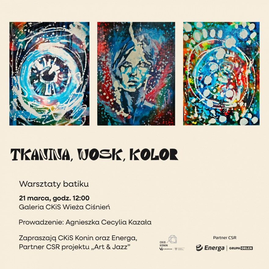 Warsztaty batiku w Wieży Ciśnień