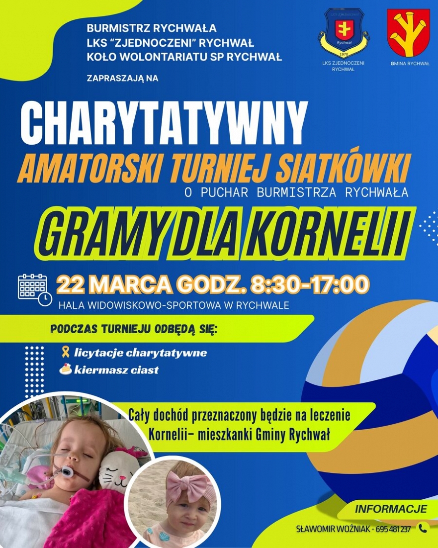 Charytatywny Turniej Siatk&oacute;wki w Rychwale