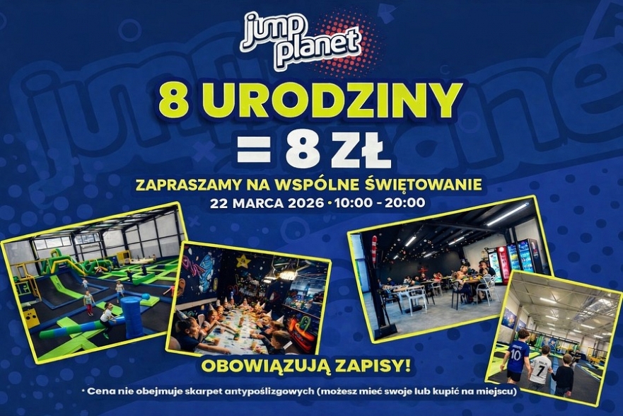 8. Urodziny Jump Planet