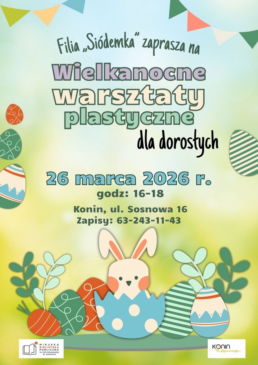 Wielkanocne warsztaty plastyczne dla dorosłych w MBP