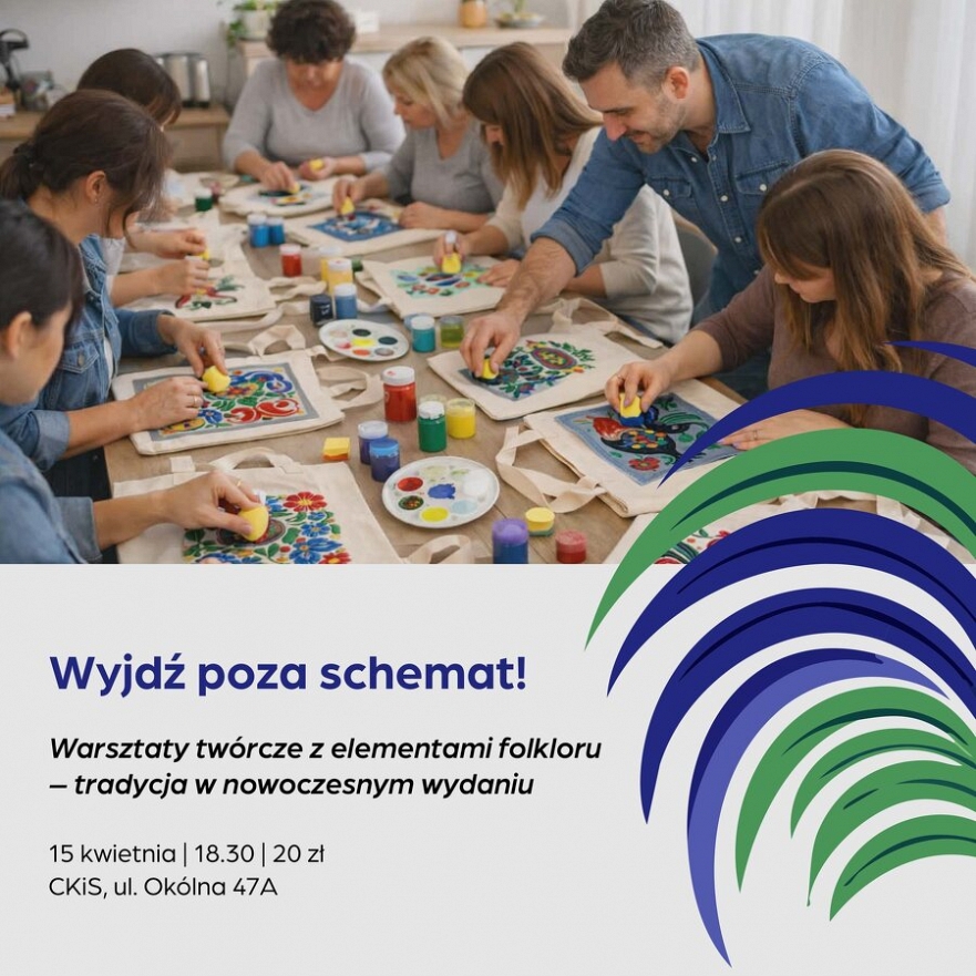 Warsztaty tw&oacute;rcze z elementami folkloru w CKiS