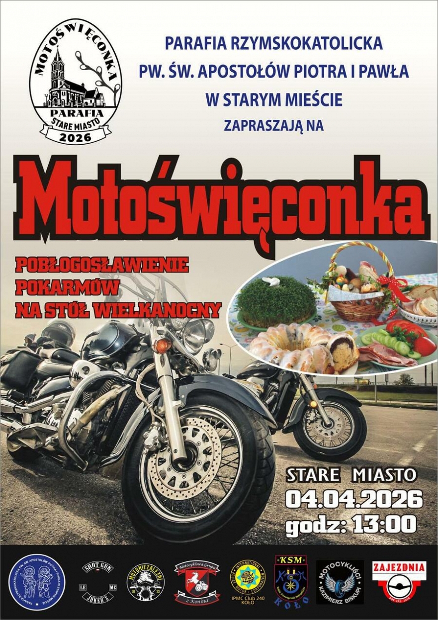 Motoświęconka w Starym Mieście