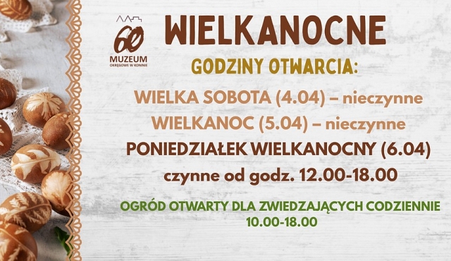Godziny otwarcia Muzeum Okręgowego w okresie świątecznym