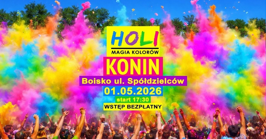 Holi Magia Kolor&oacute;w w Koninie