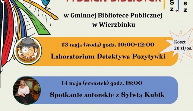 Tydzień Bibliotek w Wierzbinku