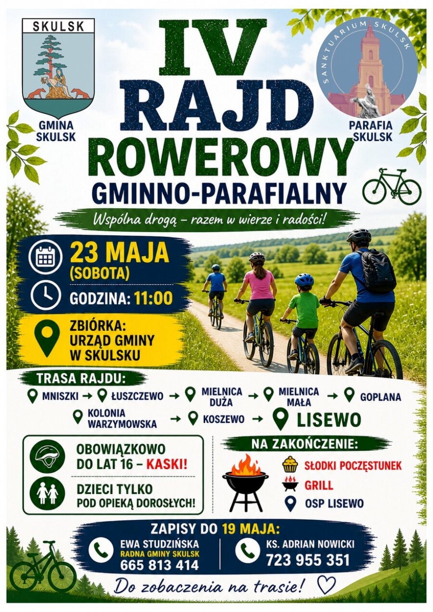 IV Rajd Gminno - Parafialny w Skulsku