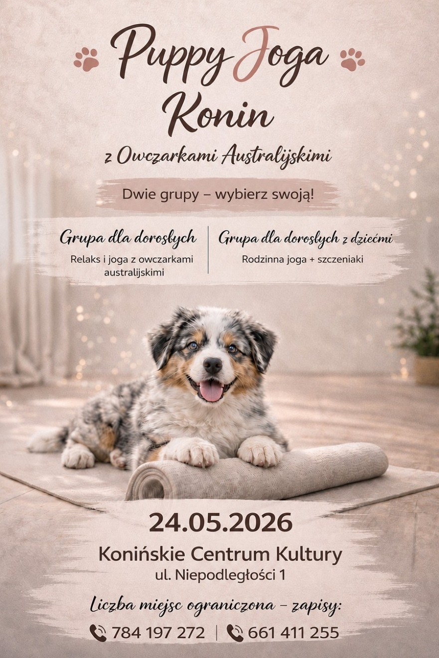 Puppy Joga w Koninie