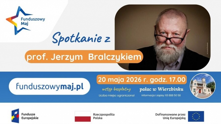 Spotkanie z prof. Jerzym Bralczykiem w Wierzbinku