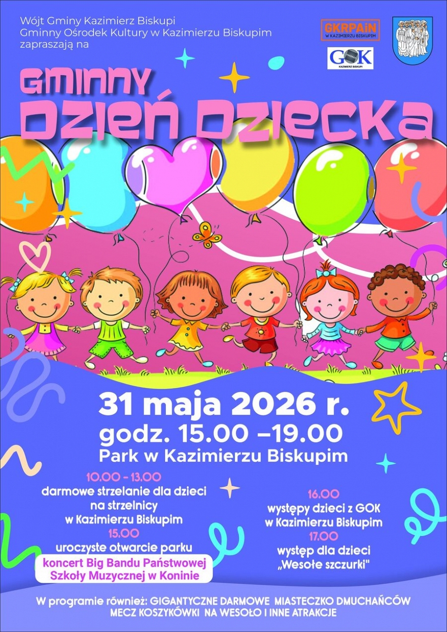 Gminny Dzień Dziecka w Kazimierzu Biskupim