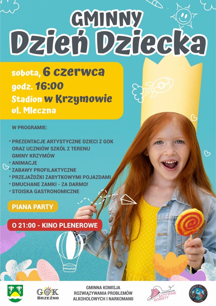 Gminny Dzień Dziecka w Krzymowie