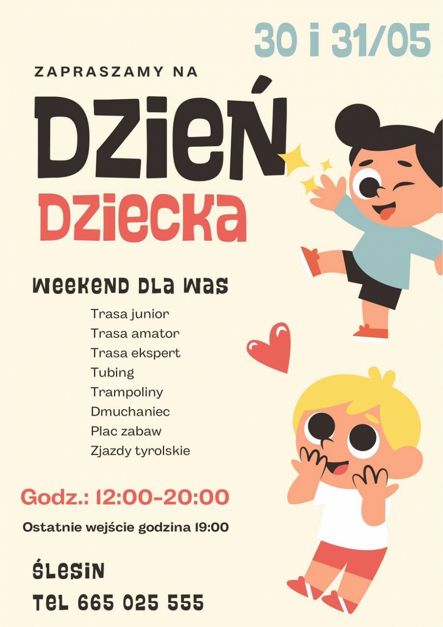 Dzień Dziecka w Parku Linowym Leśny Raj
