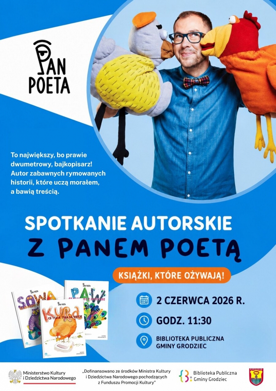 Spotkanie autorskie z Panem Poetą