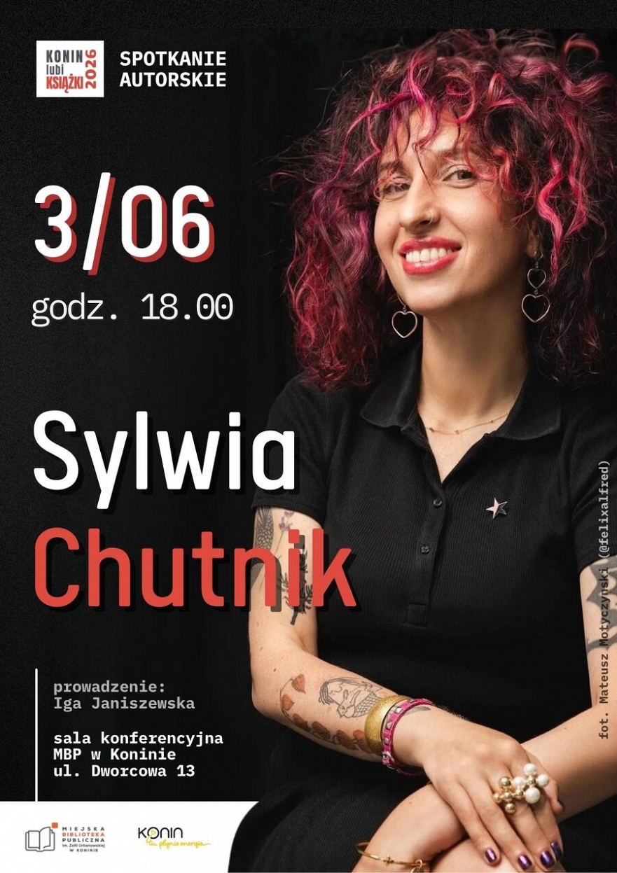 Spotkanie autorskie z Sylwią Chutnik