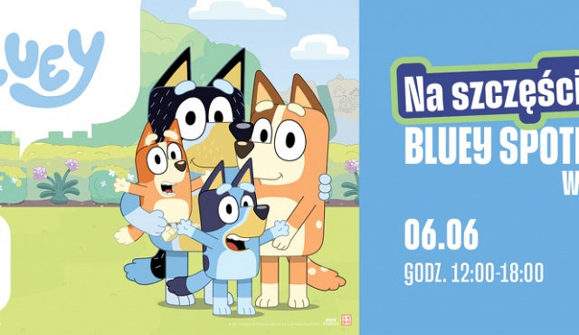 Spotkaj Bluey na żywo! Tylko w Ferio Konin!