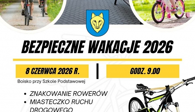 Bezpieczne miasteczko rowerowe w Wilczynie