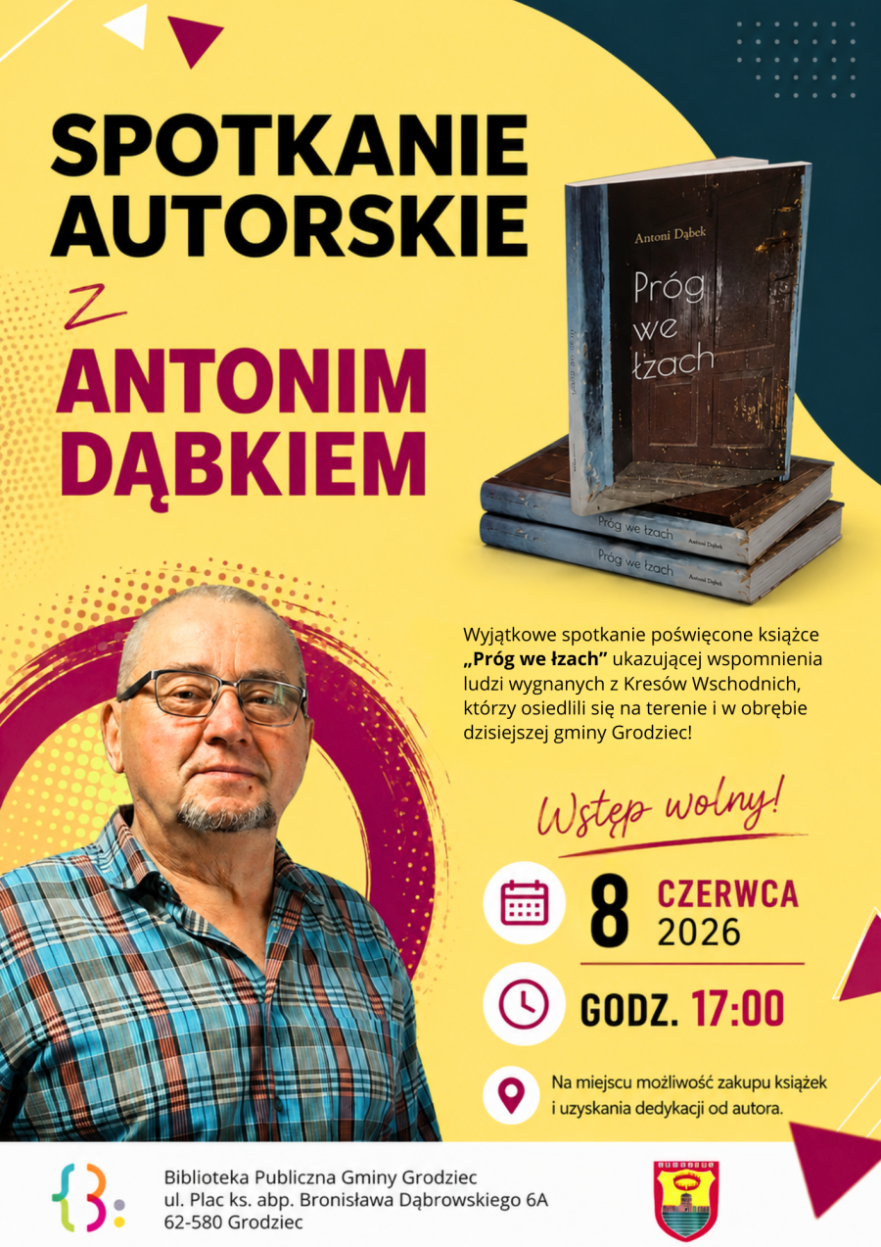Spotkanie autorskie z Bibliotece Grodziec