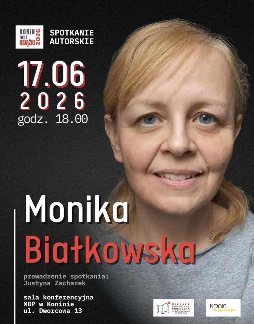 Spotkanie autorskie w MBP w Koninie