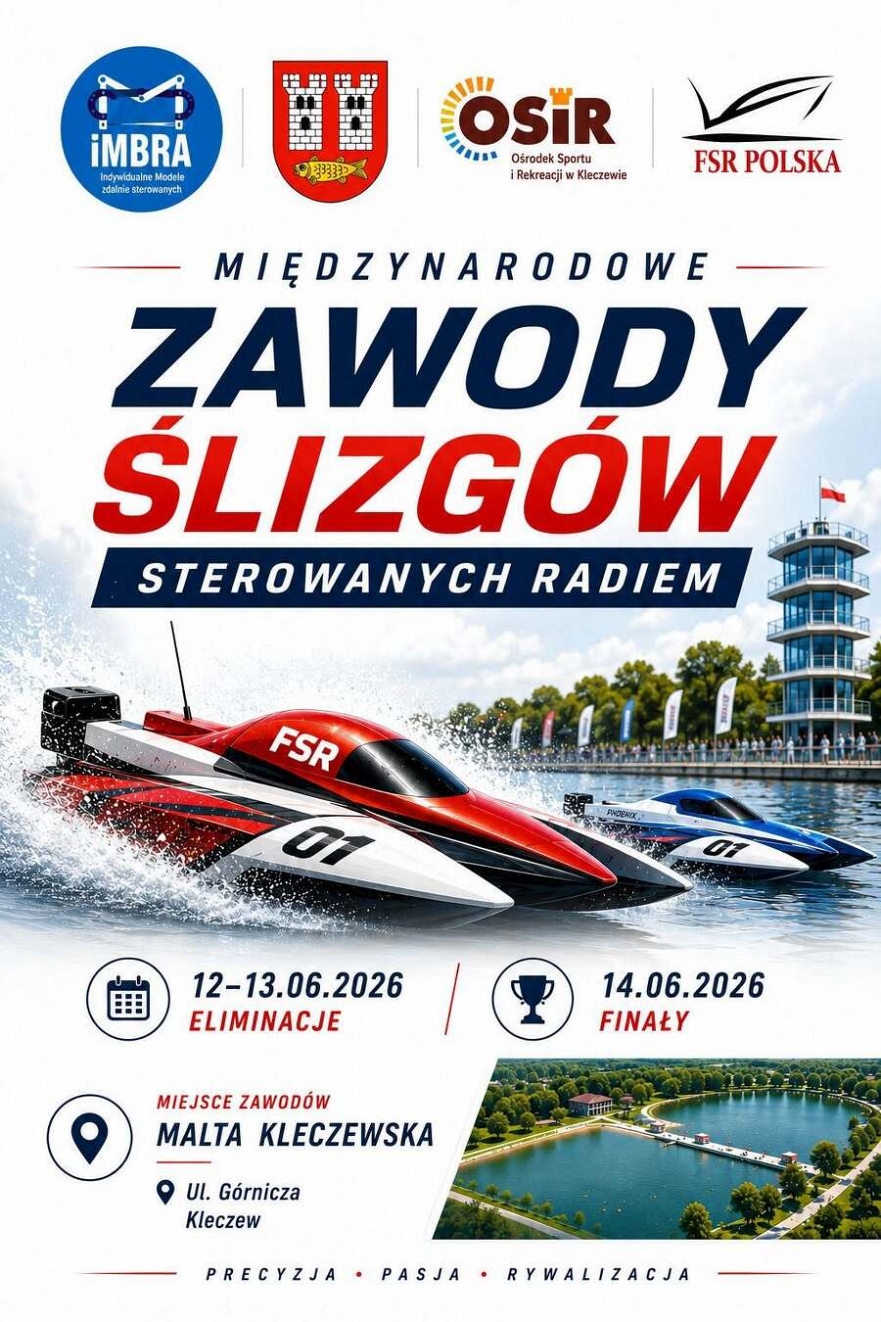 Międzynarodowe zawody ślizgów sterowanych radiem w Kleczewie