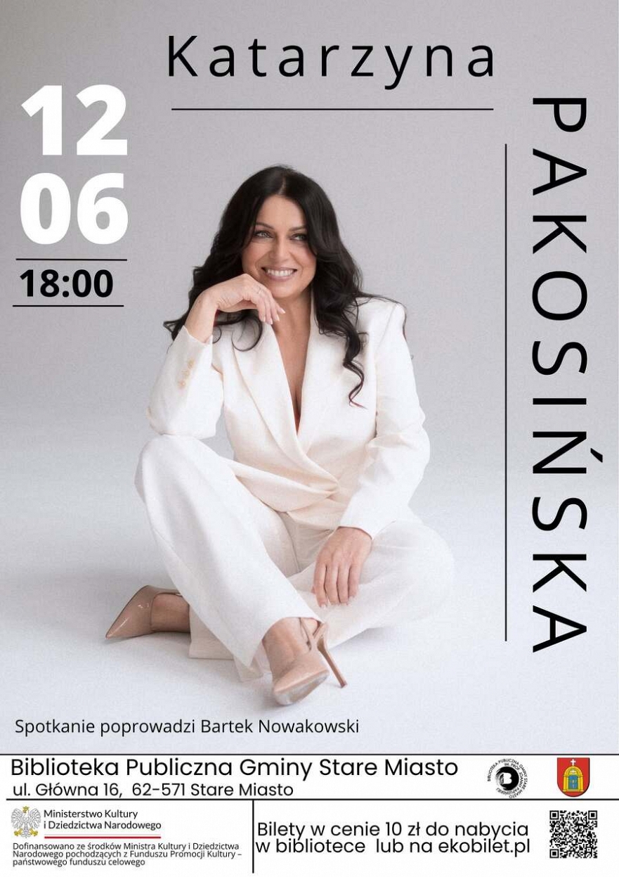Spotkanie z Katarzyną Pakosińską