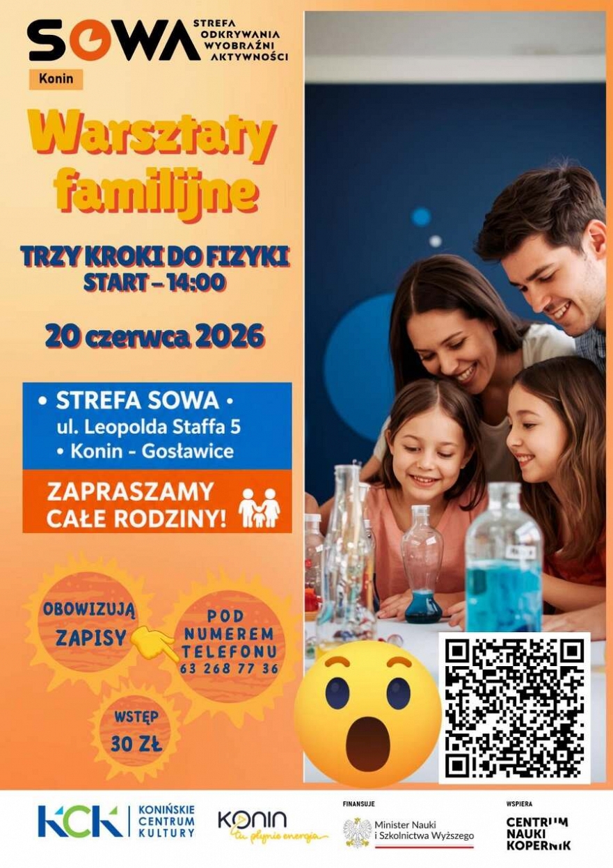 Warsztaty Familijne w Strefie SOWA