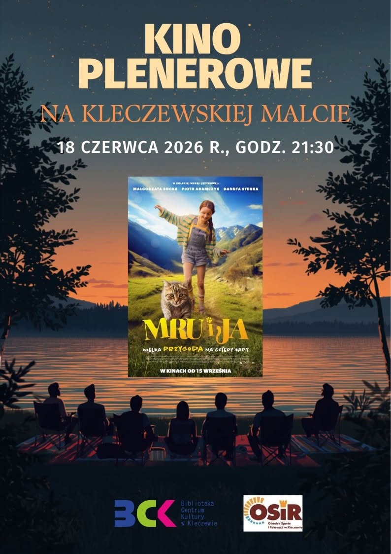 Kino plenerowe na Kleczewskiej Malcie