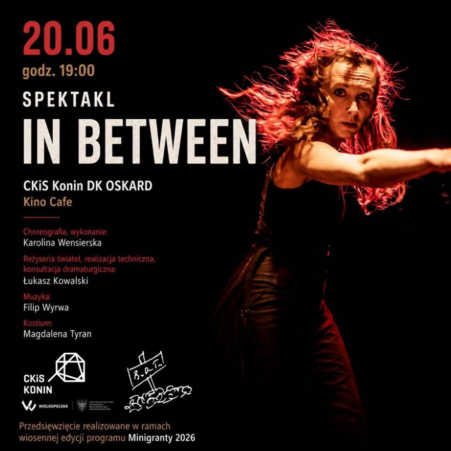 Spektakl "In Between" w Kinie Cafe
