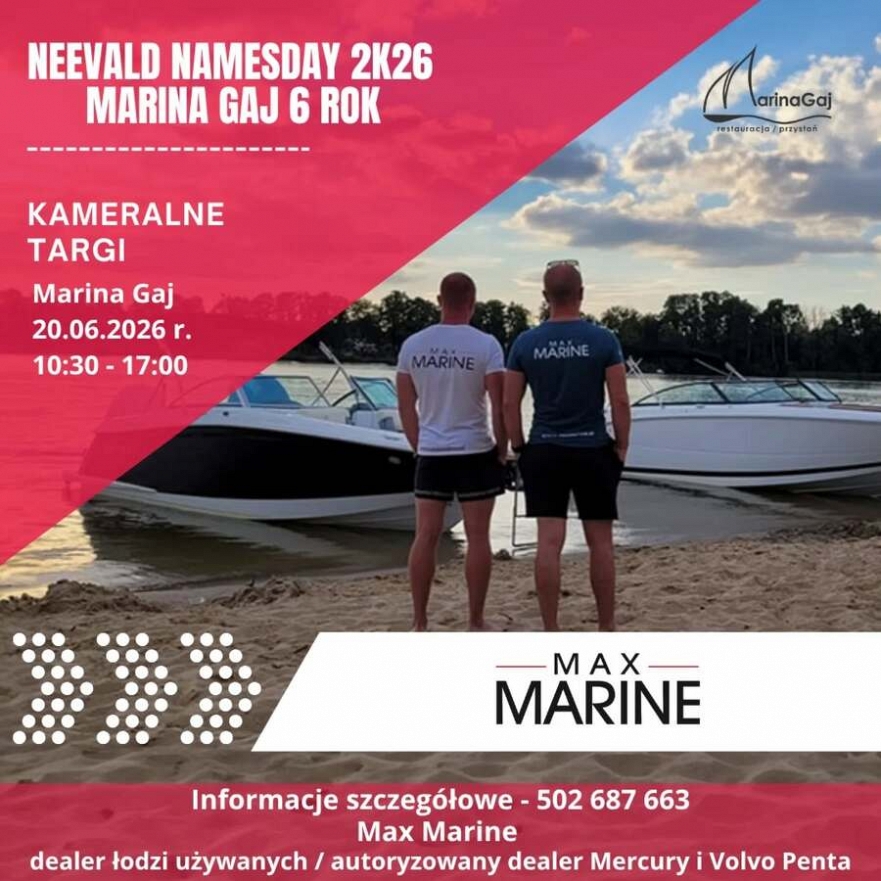 Kameralne Targi Max Marine w Marina Gaj
