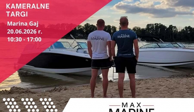 Kameralne Targi Max Marine w Marina Gaj
