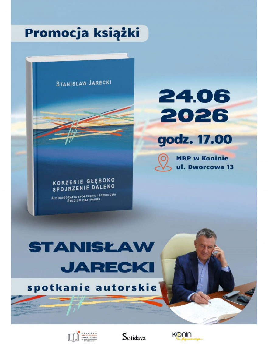 Spotkanie autorskie w MBP w Koninie