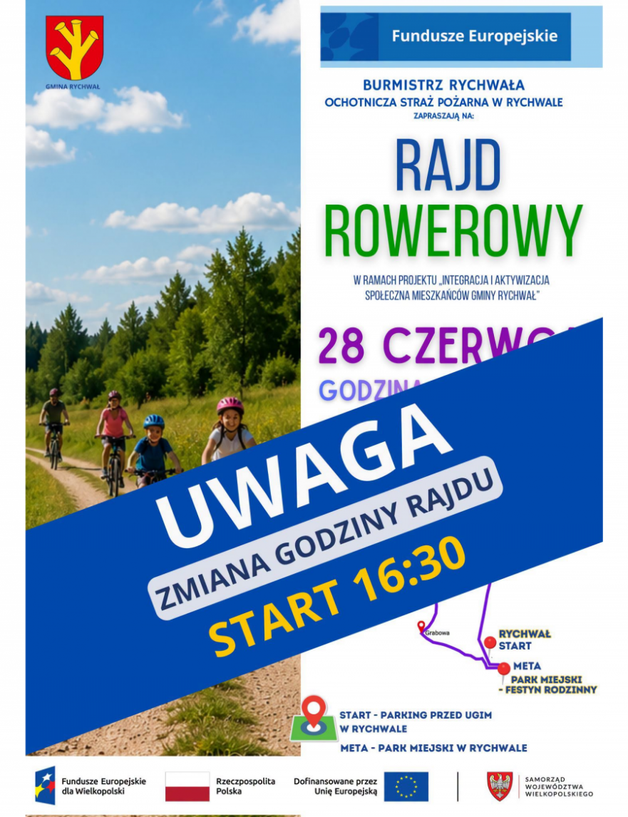Rajd Rowerowy w Gminie Rychwał