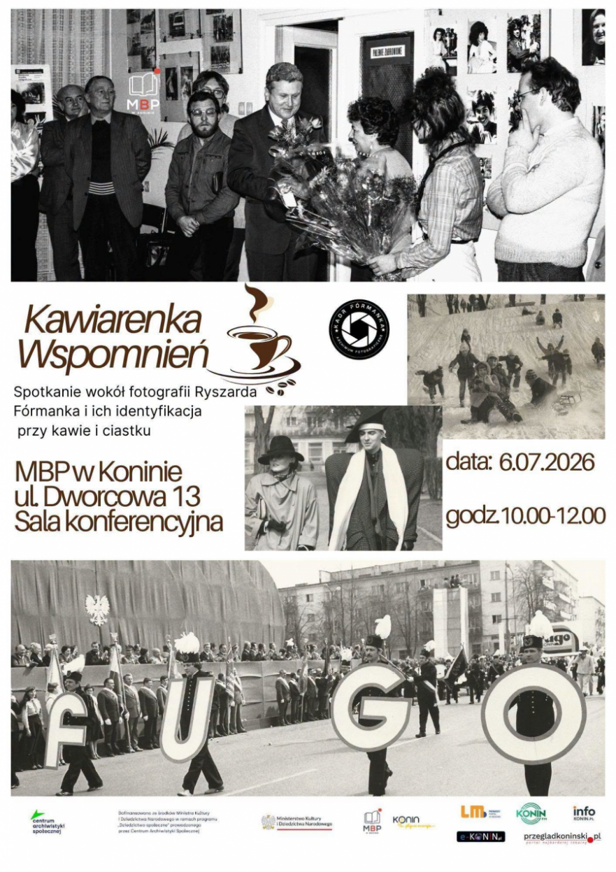 Kawiarenka wspomnień w MBP w Koninie